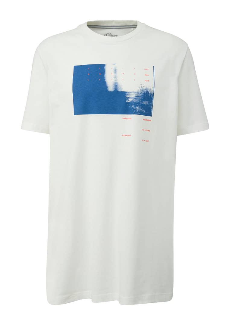 S.OLIVER T-Shirt, lange längen, lange Größen