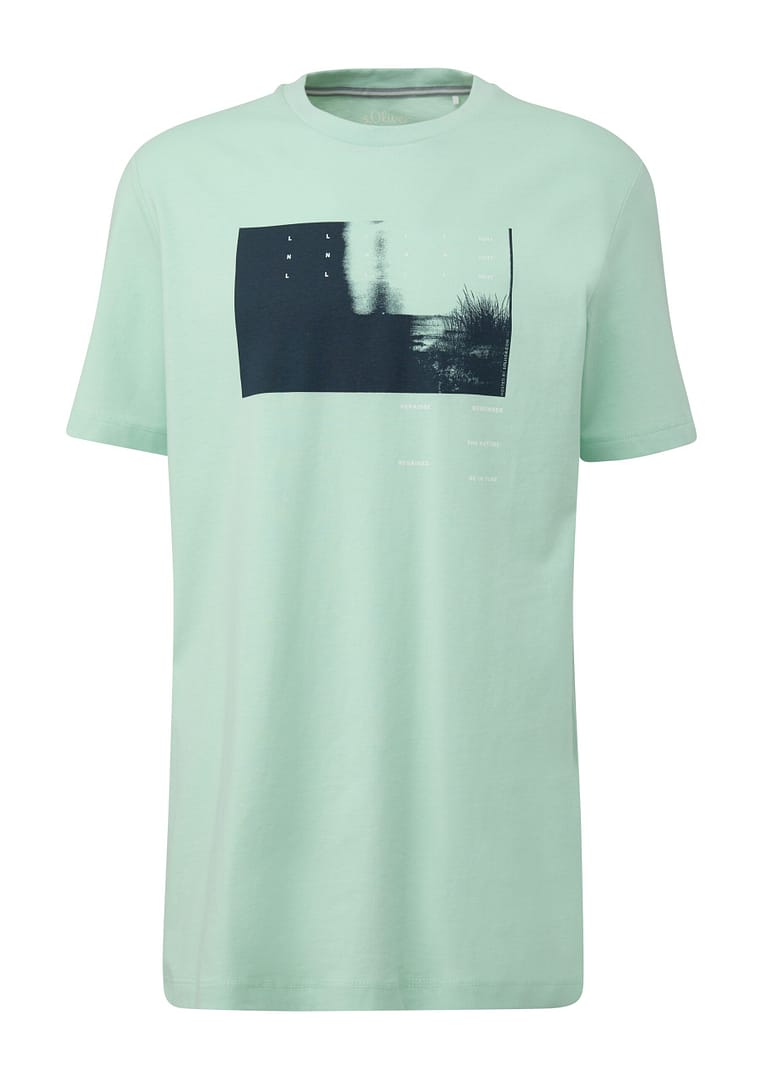 S.OLIVER T-Shirt, lange längen, lange Größen