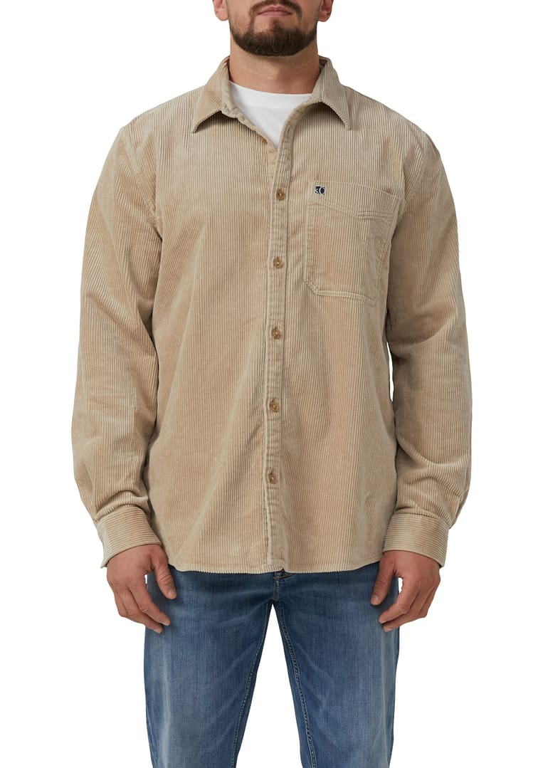 S.OLIVER Overshirt Cord, lange Größen